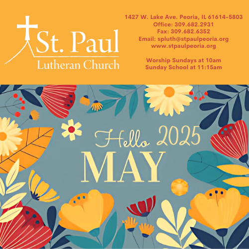 May Newsletter 2025