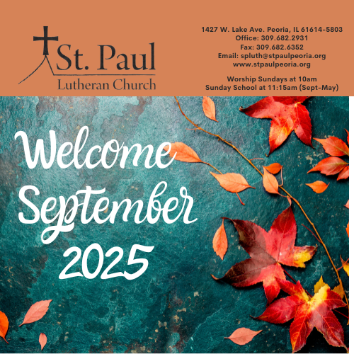 September Newsletter